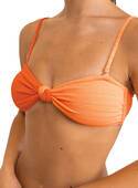 RHYTHM MARLE KNOTTED BANDEAU TOP