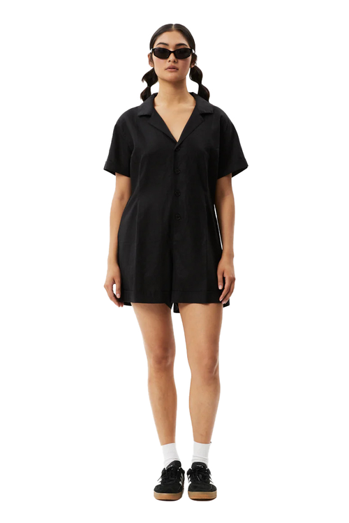 AFENDS KOKOMO HEMP PLAYSUIT