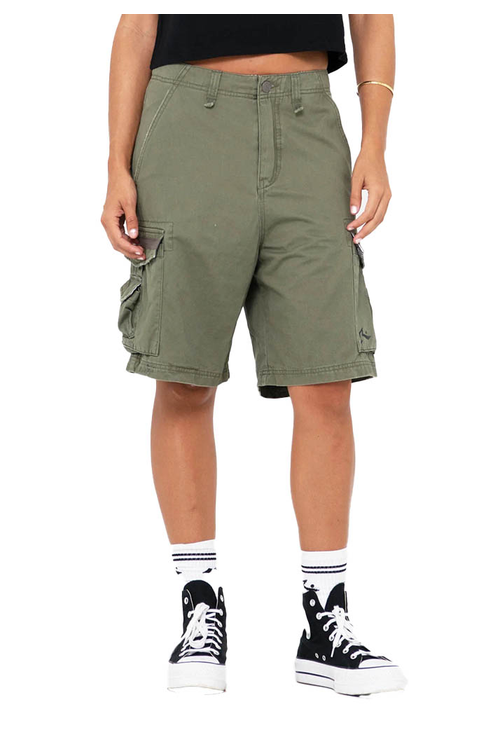 RUSTY TANK GIRL LOW RISE FIT CARGO SHORT