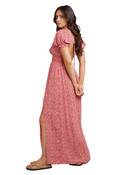 ALL ABOUT EVE ROSANNA FLORAL MAXI DRESS