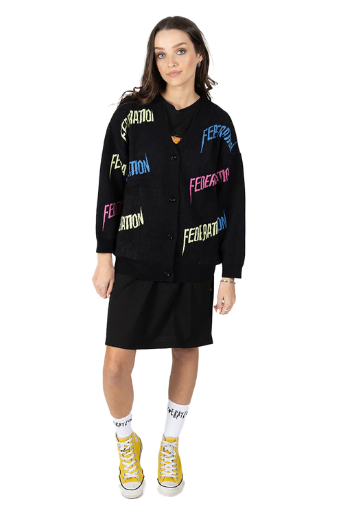 FEDERATION REPETITION CARDI