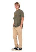 RUSTY MID BOY STRAIGHT FIT ELASTIC PANT