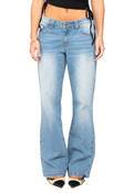 RUSTY LOW RISE STRAIGHT LEG DENIM JEAN