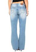 RUSTY LOW RISE STRAIGHT LEG DENIM JEAN