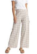 RHYTHM RUMI CHECK WIDE LEG PANT