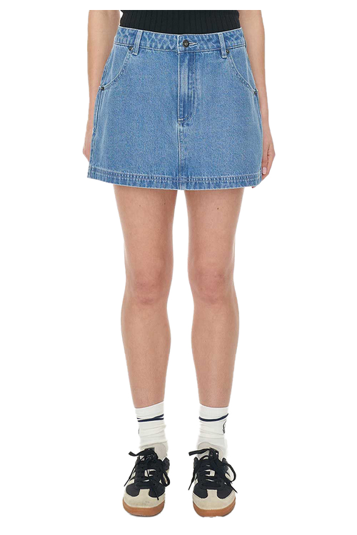 HUFFER DENIM RIDER MINI SKIRT