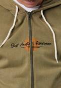 JUST ANOTHER FISHERMAN SALT IS CALLING ZIP HOOD