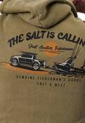 JUST ANOTHER FISHERMAN SALT IS CALLING ZIP HOOD