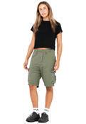 RUSTY TANK GIRL LOW RISE FIT CARGO SHORT