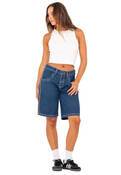 RUSTY FLIP MOMMY LOW RISE WIDE LEG DENIM SHORT