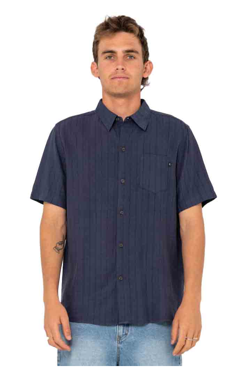 RUSTY PINSTRIPE SS SHIRT