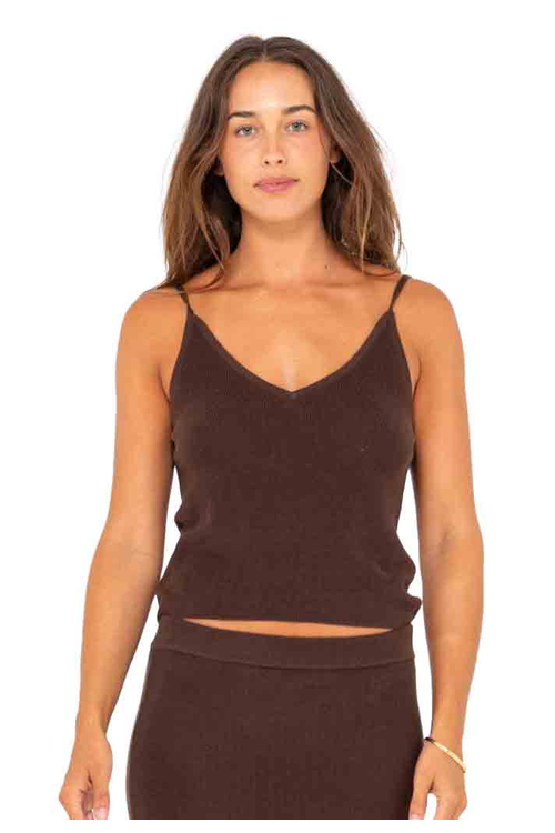 RUSTY OPHELIA KNIT CAMI