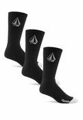 VOLCOM FULL STONE SOCK 3 PACK