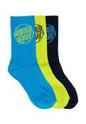 SANTA CRUZ VIVID DOT MONO CREW SOCK YOUTH