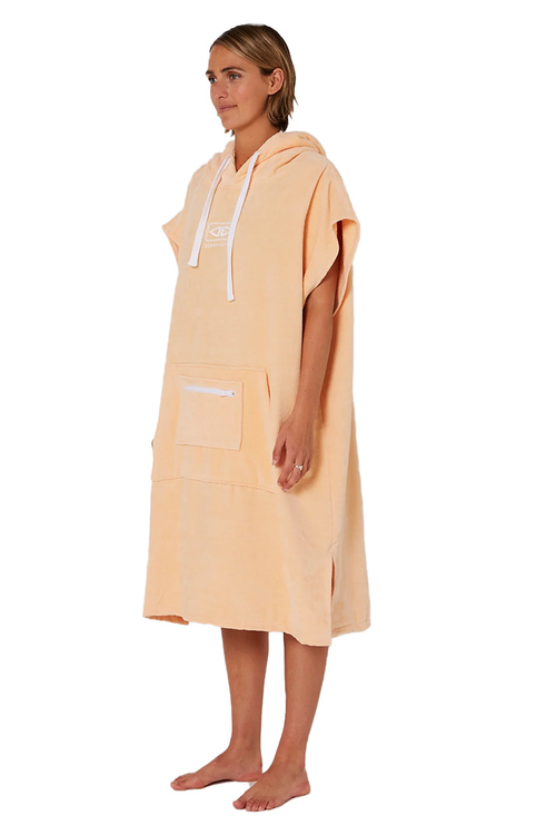 OCEAN & EARTH LADIES HONEY HOODED PONCHO