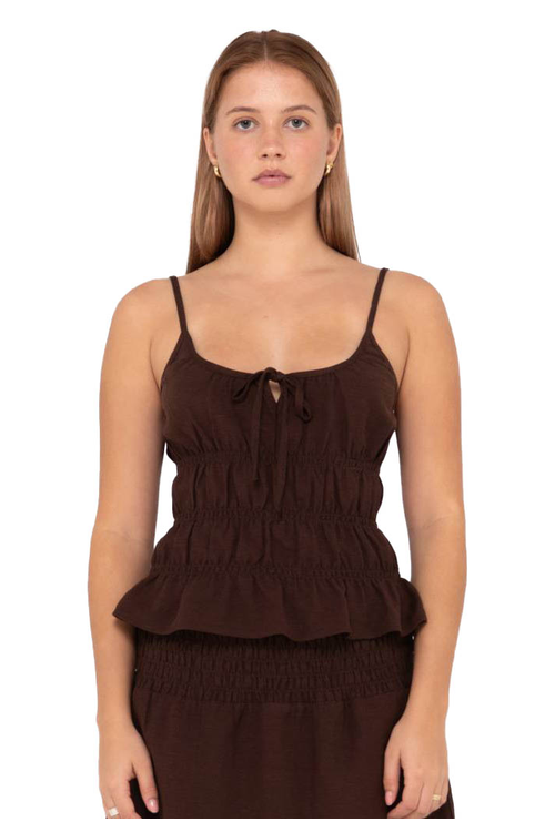 RUSTY PALM SPRINGS SLIP SKIMMER TOP