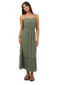 ALL ABOUT EVE LUXE LINEN MAXI DRESS