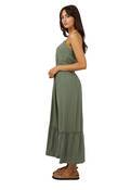 ALL ABOUT EVE LUXE LINEN MAXI DRESS