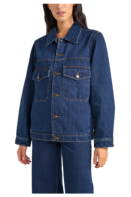 RHYTHM DEMI OVERSIZED DENIM JACKET