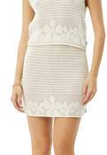 AFENDS SAINT KNIT MINI SKIRT