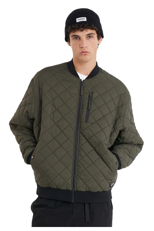 REV QUILTED BOMBER