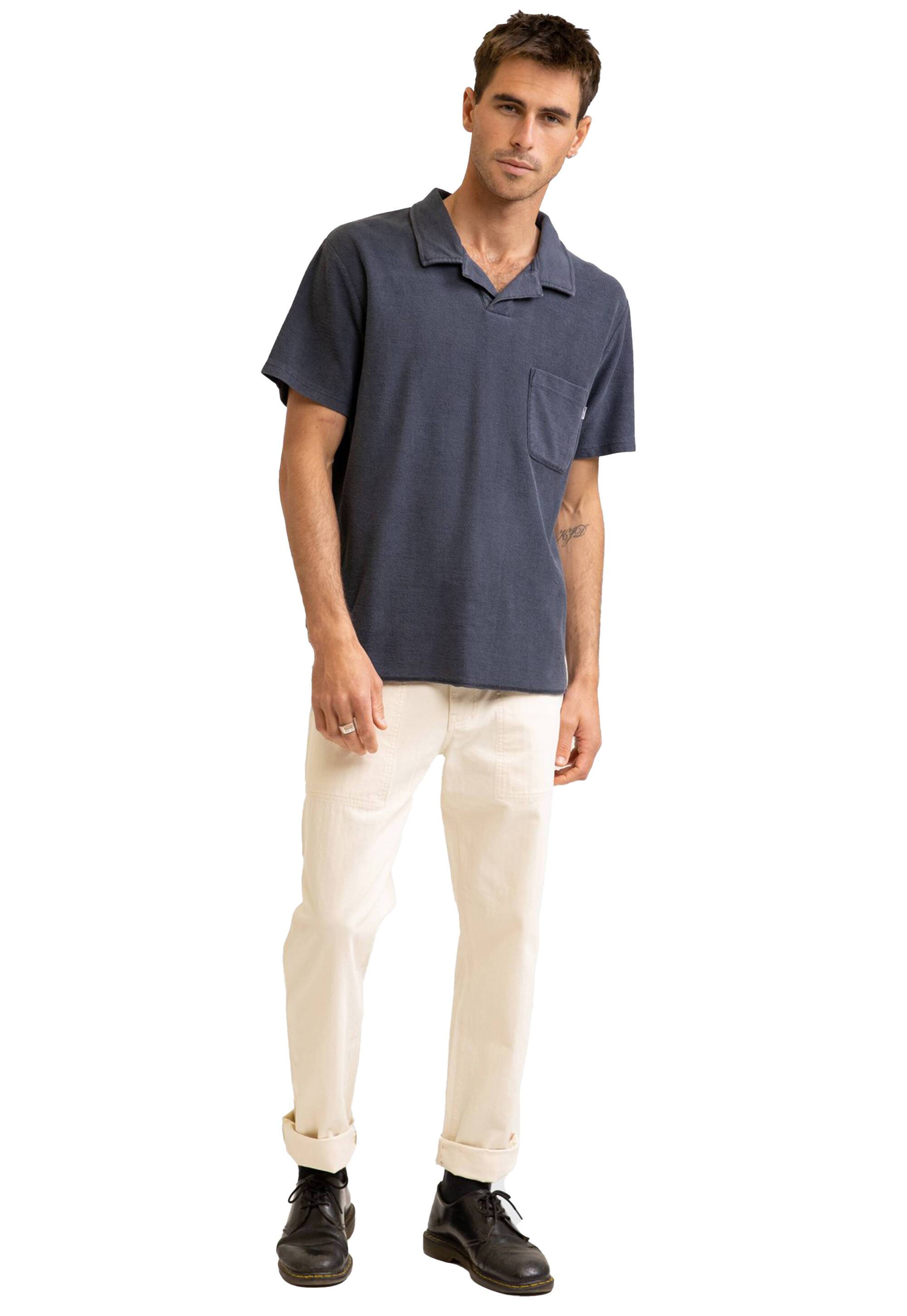 RHYTHM VINTAGE TERRY POLO - Mens-Polos : Soul Surf & Skate - Shop